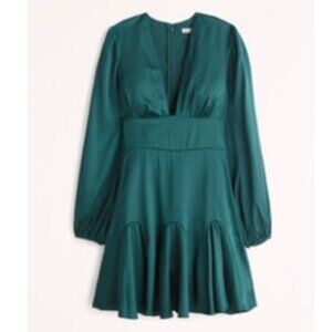 Abercrombie & Fitch Emerald Green Dress